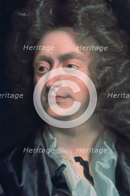 'Henry Purcell', (detail), 1695.  Artist: John Closterman