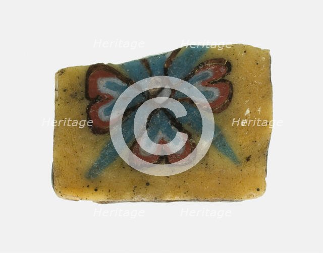 Fragment of a Floral Inlay, Italy, Ptolemaic Period-Roman Period, (1st century BCE-1st century CE). Creator: Unknown.