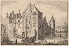 Castle (Warmond?), published 1612. Creator: Claes Jansz Visscher.