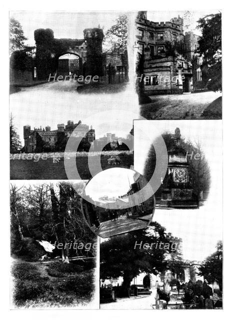 The Death of Mr. Gladstone: the Castle and village of Hawarden, 1898. Creator: Unknown.