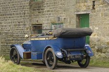 Napier open tourer 1913. Artist: Simon Clay.