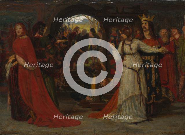 King Lear, c. 1860. Creator: Ford Madox Brown (British, 1821-1893).