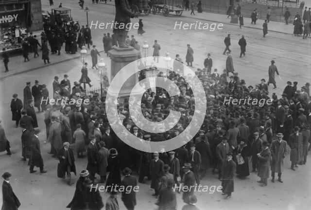 Suffrage meeting - City Hall, between c1910 and c1915. Creator: Bain News Service.