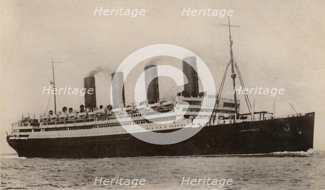 RMS 'Aquitania', c1930. Creator: Unknown.