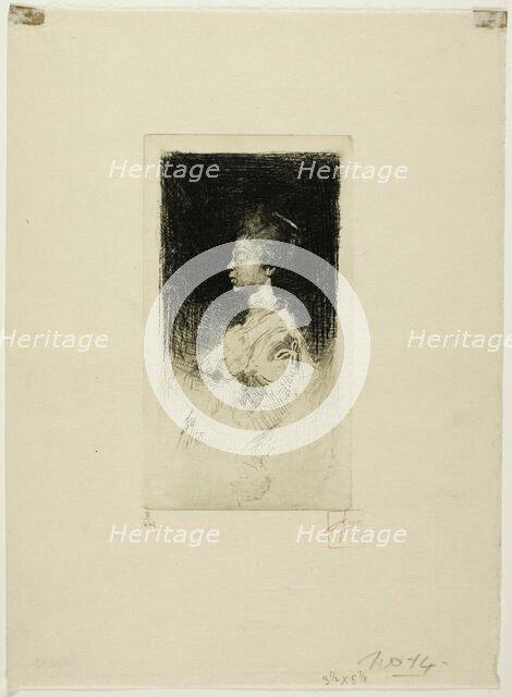 Small Head, n.d. Creator: Robert Frederick Blum.