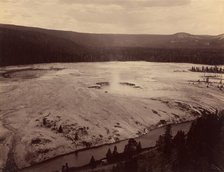 Hell's Half Acre, Firehole River, 1884. Creator: F. Jay Haynes.