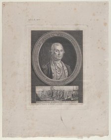 Le Général Washington, Commendant en Chef des Armées Americaines, né en Virginie en 173..., 1783-86. Creator: Unknown.