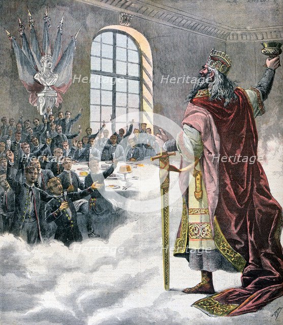 Saint Charlemagne, 1892. Artist: Henri Meyer