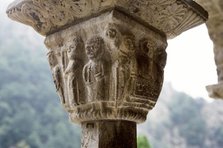 Capital, Monastery of Saint Martin du Canigou, France, 1998. Creator: Unknown.