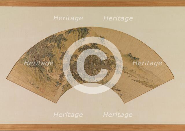 Scholar in Waterside Pavilion, about 1510-1552. Creator: Qiu Ying.