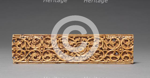 Cover of a Palm-Leaf Manuscript, 1600s. Creator: Unknown.