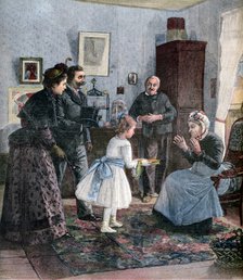 'The First Laurels', 1891. Artist: Henri Cain