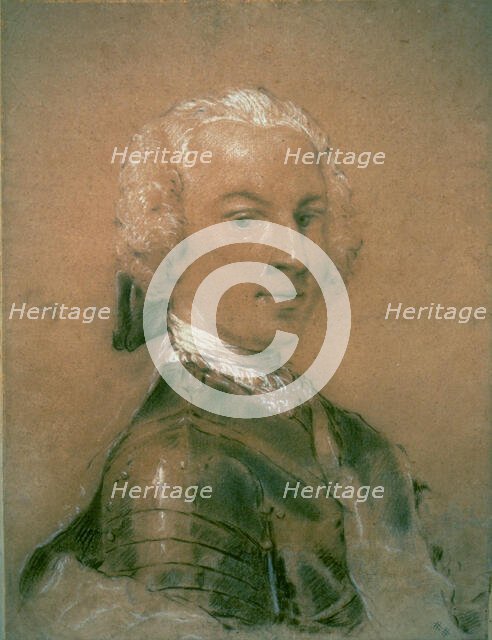 A Portrait of Ferdinand Ludwig, Count von Oeynhausen-Schulenburg, c. 1730. Creator: Giovanni Battista Piazzetta.