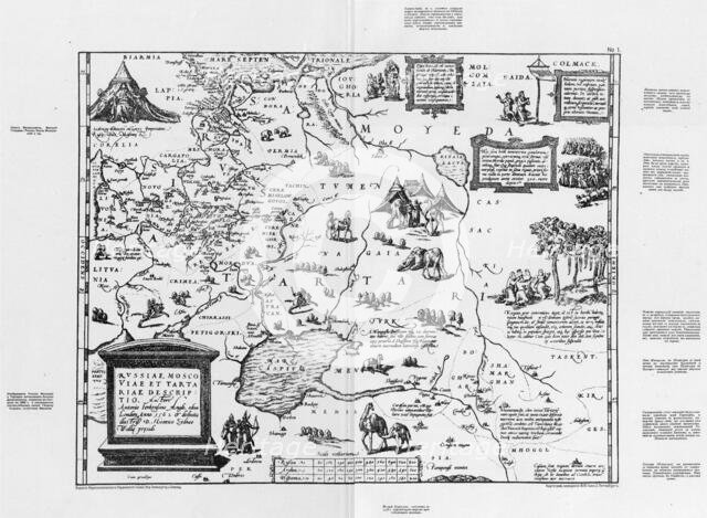 'Russiae, Moskoviae et Tartariae descriptio', 1562. Creator: Anthony Jenkinson.