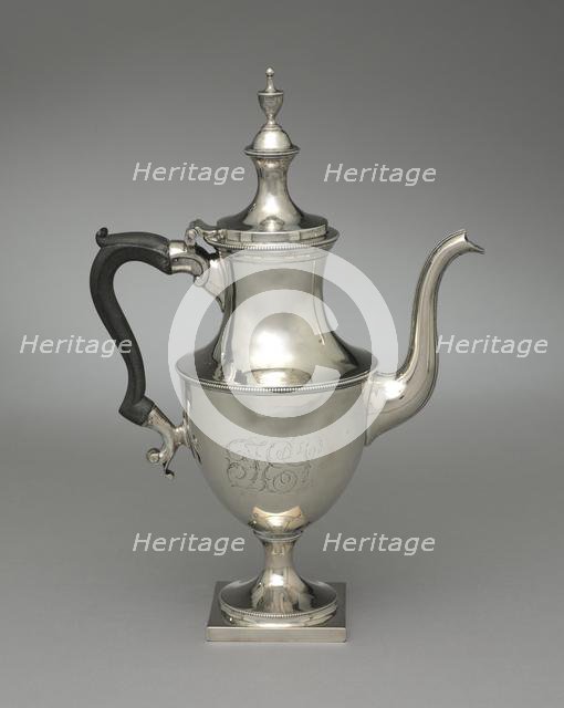 Coffee Pot, c. 1800. Creator: Unknown.
