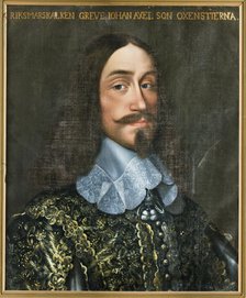 Portrait of Count Johan Axelsson Oxenstierna (1611-1657). Creator: Hulle, Anselm van (1601-1674).