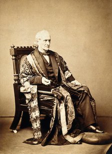 An unidentified man, late 19th century.  Creator: Moira & Haigh.