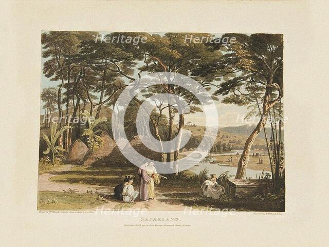 Napakiang, or Naha estuary. From "Account of a Voyage of Discovery to the West Coast of Corea, and t Creator: Havell, Robert I (1769-1832).