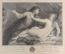 Tarquin and Lucretia, 1752. Creator: Charles Hutin.
