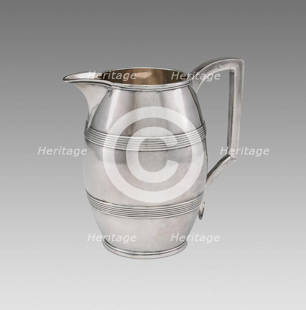 Pitcher, 1806/20. Creator: Ebenezer Moulton.