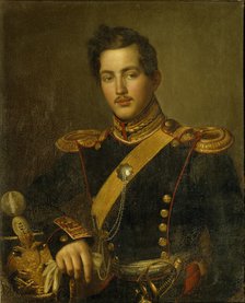 Portrait of Vasily Vasilyevich Zagryazhsky, 1840s. Artist: Anonymous  