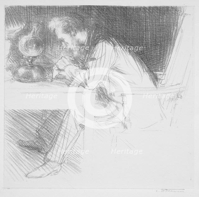 Charles Ricketts, 1894. Creator: Charles Hasslewood Shannon (British, 1863-1937).