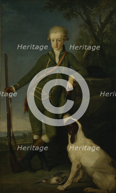 Portrait of Count Nikita Petrovich Panin (1770-1837) as child, 1779. Artist: Sokolov, Pyotr Ivanovich (1753-1791)