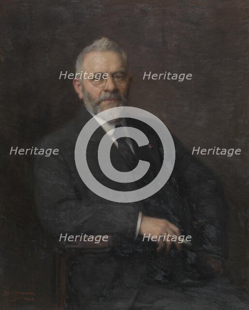 The Engraver Frans Lauwers, 1924. Creator: Jozef Marie Louis Janssens.