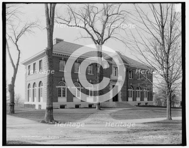Archaeology Building, Phillip's Academy, Andover, Mass., c1904. Creator: Unknown.