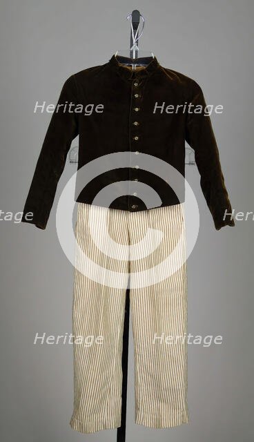 Suit, American, 1855-65. Creator: Unknown.