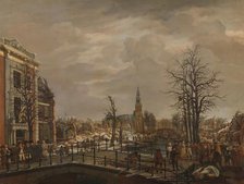 The Rapenburg in Leiden, 1807. Creator: Carel Lodewijk Hansen.