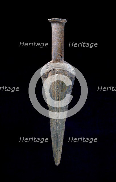 Solid-hilted dagger, Early Bronze Age (Italy), c2200BC-c1600 BC. Artist: Unknown.