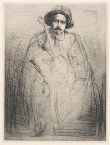 Becquet, 1871. Creator: James Abbott McNeill Whistler.