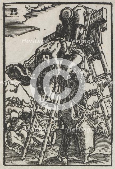 The Fall and Redemption of Man: Descent from the Cross, c. 1515. Creator: Albrecht Altdorfer (German, c. 1480-1538).