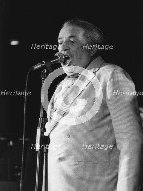 George Melly, Soho Jazz Festival, London, 1993. Creator: Brian Foskett.