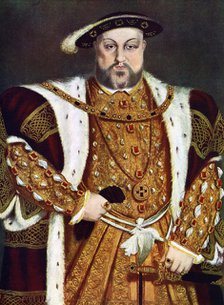 'King Henry VIII', c1538-1547, (c1900-1920). Artist: Unknown