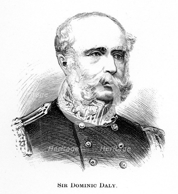 'Sir Dominic Daly', 1886. Artist: Unknown