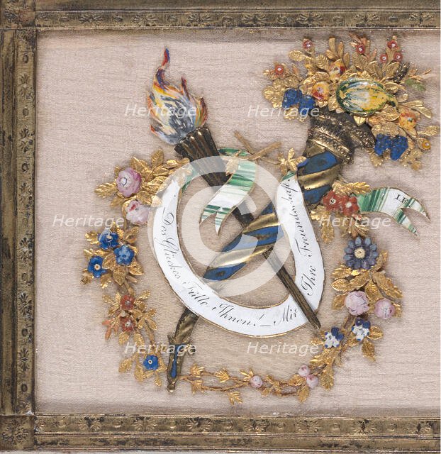 Greeting Card..., 1810 Creator: Johannes Endletzberger.