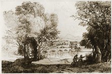 An Italian landscape, 1913.Artist: Claude Lorrain