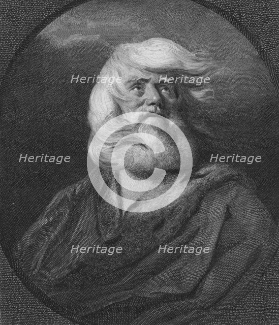 'King Lear', c1800. Artist: William Sharp.