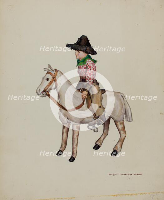 Mechanical Toy, c. 1939. Creator: Gwendolyn Jackson.