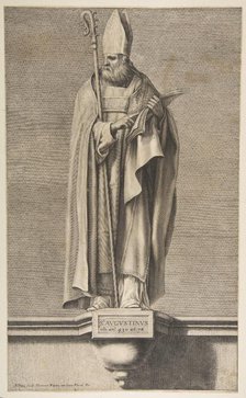 St. Augustine.n.d. Creator: Nicolas Pitau.