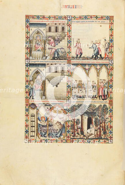 Cantigas de Santa Maria - Codex Rico, ca 1280-1284. Creator: Anonymous.