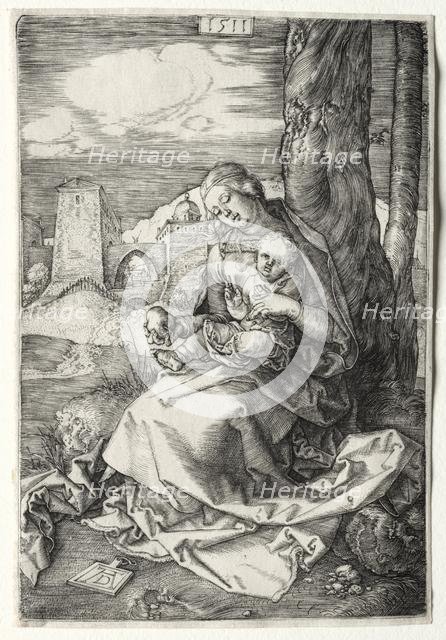 The Virgin and Child with the Pear, 1511. Creator: Albrecht Dürer (German, 1471-1528).