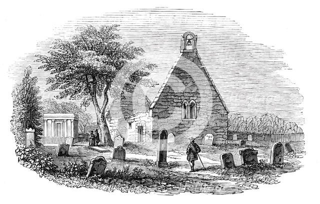 Alloway Kirk, Tam o'Shanter, 1844. Creator: Unknown.
