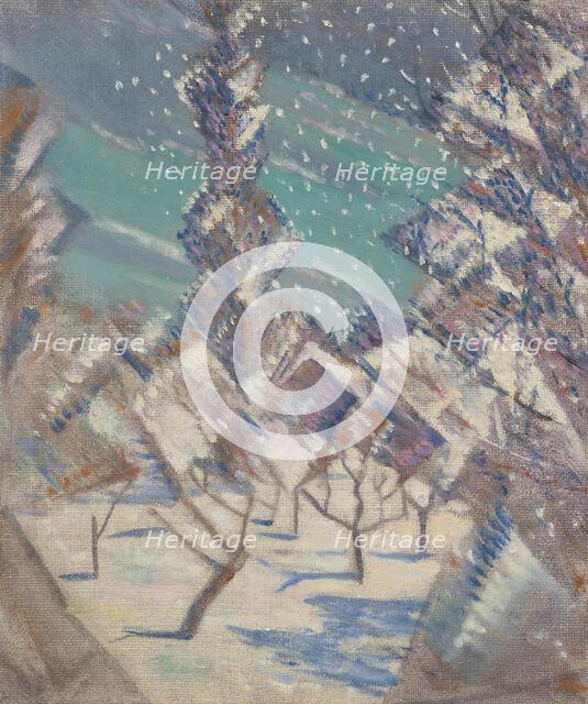 The Four Seasons: Winter, c1918. Creator: Nevinson, Christopher Richard Wynne (1889-1946).