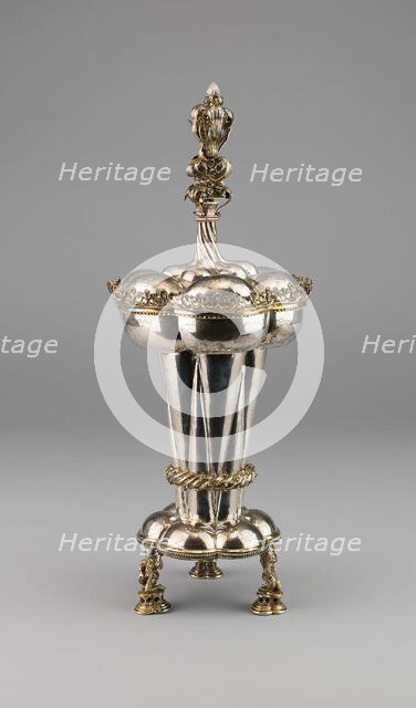 Beaker with Cover, Germany, c. 1500. Creator: Unknown.