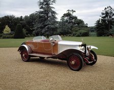 1924 Delage boattail Labourdette. Artist: Unknown.