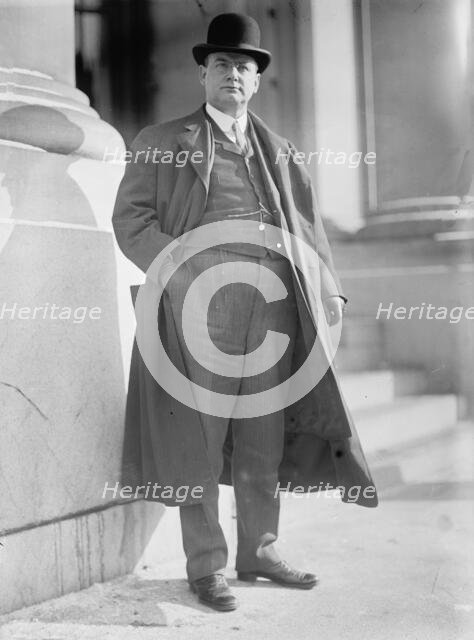 Joseph Wingate Folk, Governor of Missouri, Solicitor of State Department, 1911. Creator: Harris & Ewing.