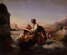 Italian Scene, 1860. Creator: William Tolman Carlton.